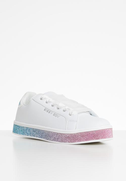 SISSY BOY - Chasing rainbows sneaker - white