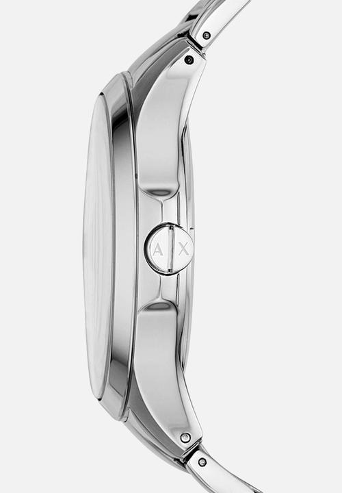 Armani Exchange - Analog watch 0 jwl ss metal bracelet - silver