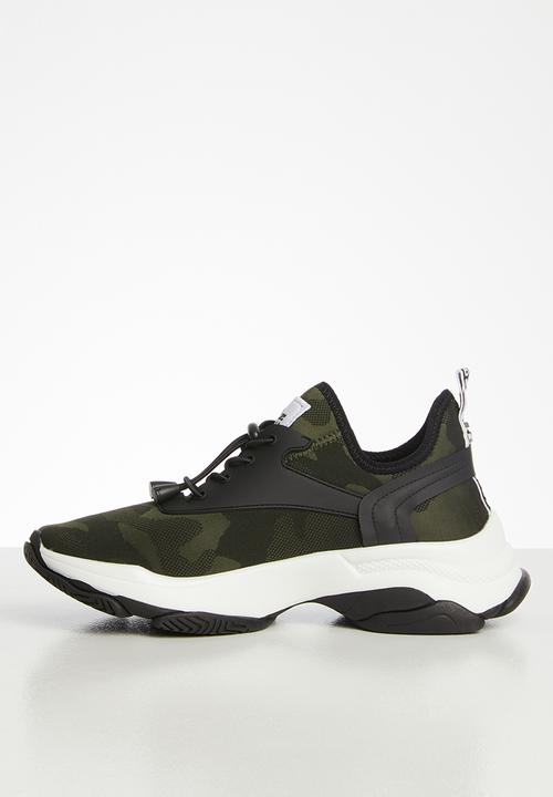 Steve Madden - Match sneaker - green & black