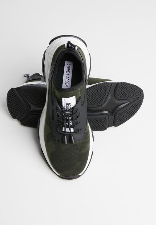 Steve Madden - Match sneaker - green & black