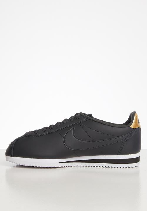 Nike - Classic Cortez - off noir-black-metallic gold