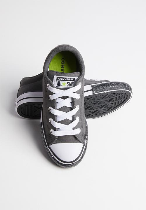 Converse - Chuck Taylor All Star street speckle toe slip-on sneaker - grey