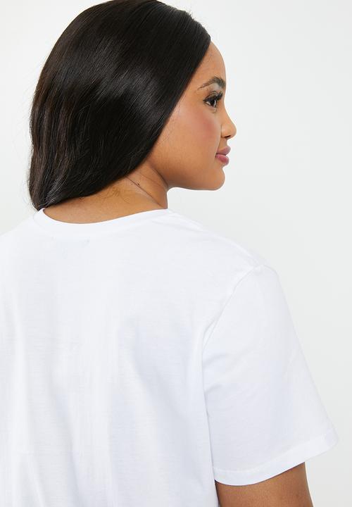 Superbalist - 2 Pack scoop neck tee - black & white