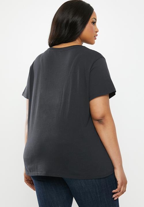 Levi’s® - Curve sequin print perfect tee - black