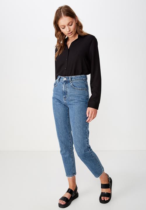 Cotton On - Rachel everyday shirt - black