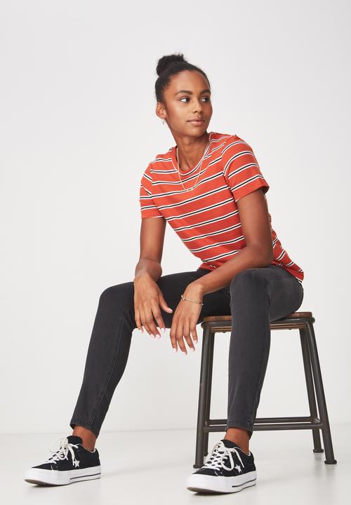 Factorie - The skinny mid rise jeans - black