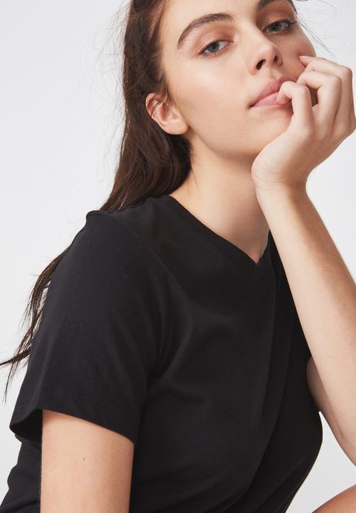 Factorie - Basic T-shirt - black