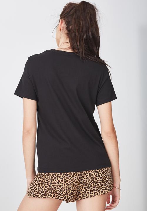 Factorie - Basic T-shirt - black
