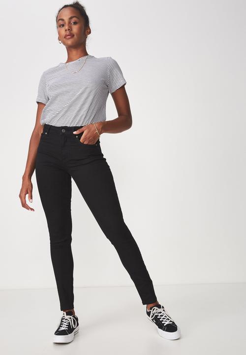 Factorie - The skinny mid rise jeans - black