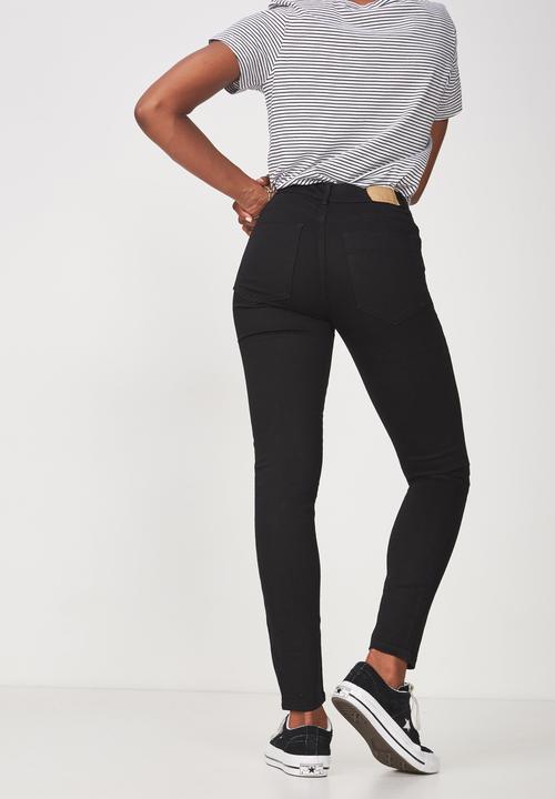 Factorie - The skinny mid rise jeans - black