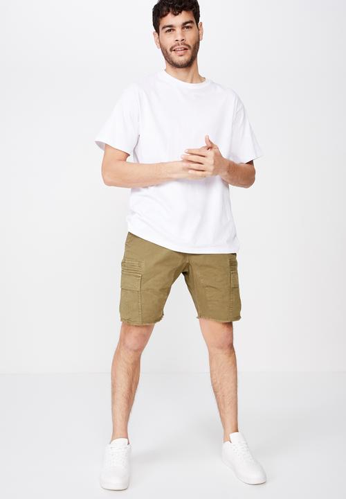 Cotton On - Utility cargo short - khaki
