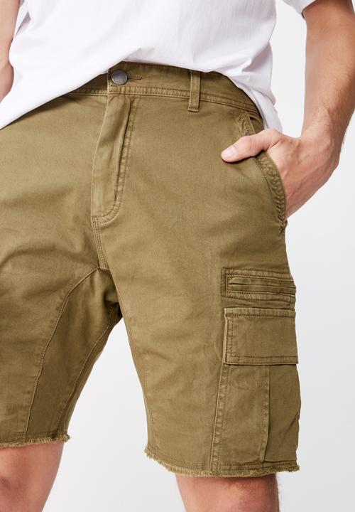 Cotton On - Utility cargo short - khaki