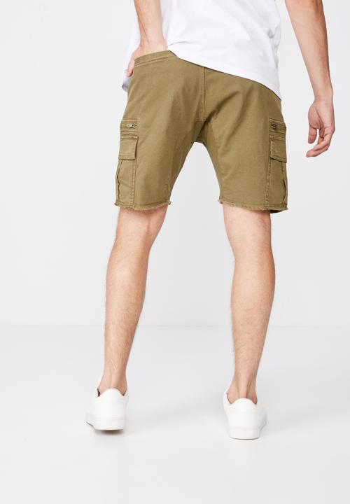Cotton On - Utility cargo short - khaki
