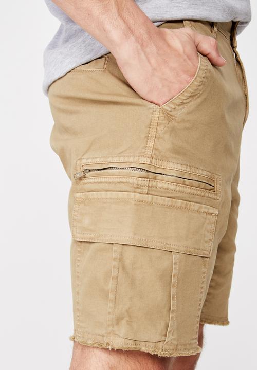 Cotton On - Utility cargo short - beige