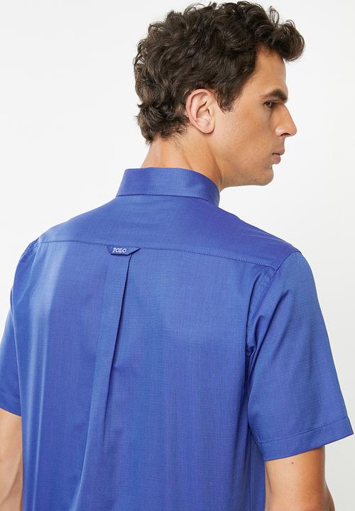 POLO - Preston weekender short sleeve shirt - blue