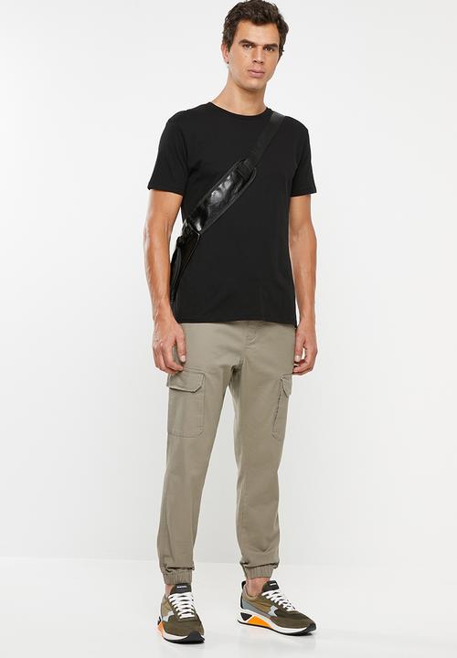 Superbalist - Cuffed utility woven jogger - neutral