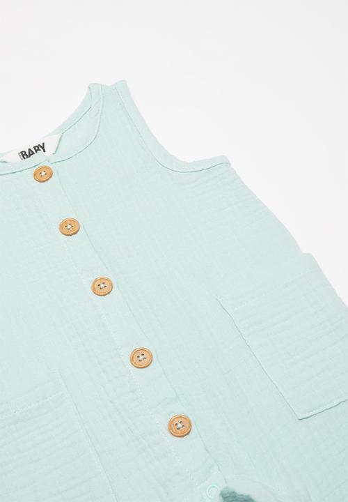 Cotton On - Eli romper - blue