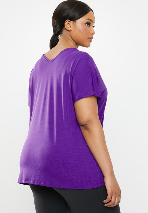 Reebok - Curve activchill tee - purple