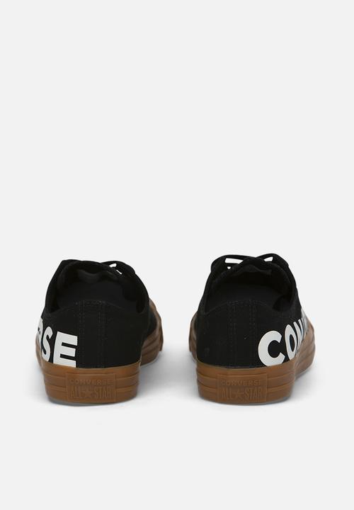Converse - Chuck Taylor All Star Wordmark - black / gum honey