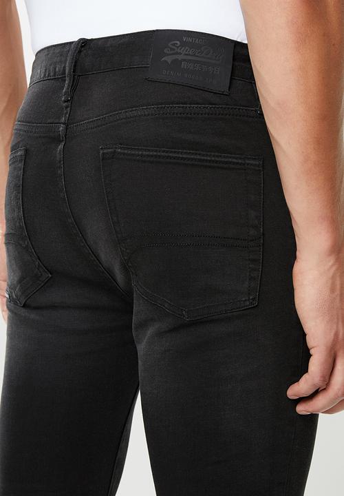 Superdry. - Travis skinny jeans - black