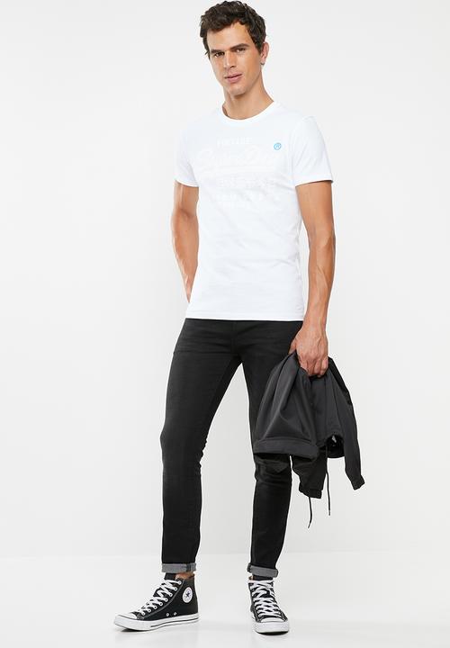 Superdry. - Travis skinny jeans - black