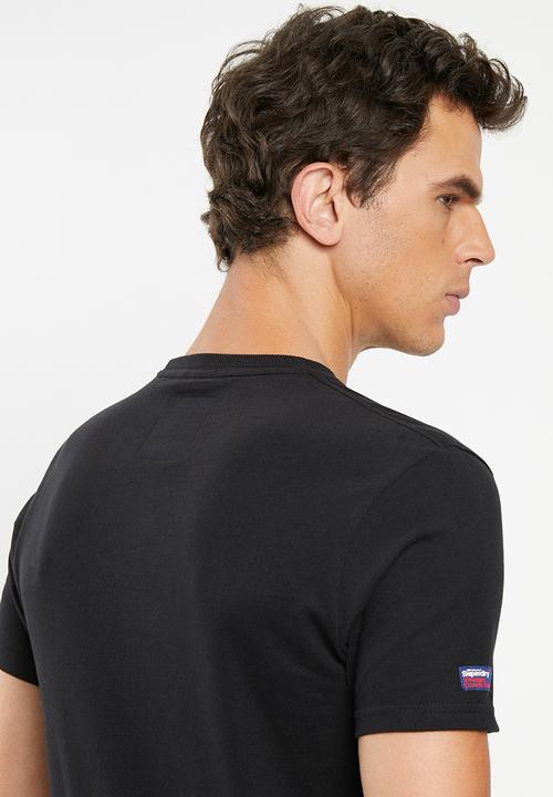 Superdry. - Premium goods tonal tee - black