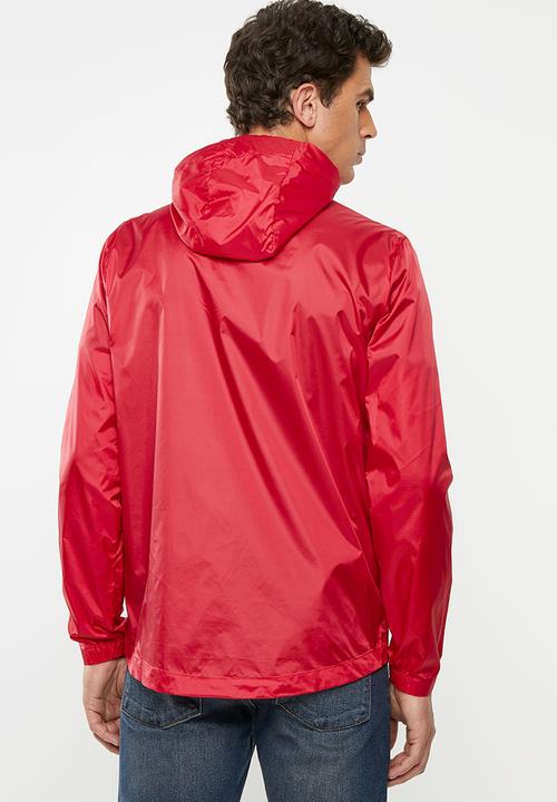 Superdry. - Offshore packable cagoule - red