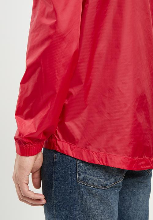 Superdry. - Offshore packable cagoule - red
