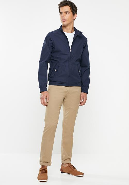 POLO - Colton light weight Harrington jacket - navy