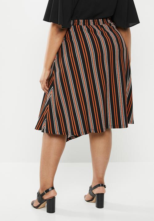 edit Plus - Wrap skirt - multi