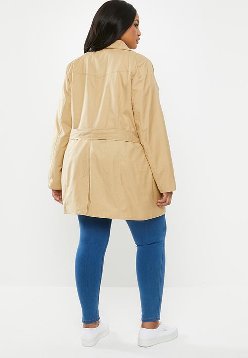 Carmakoma - Ania long trenchcoat - beige