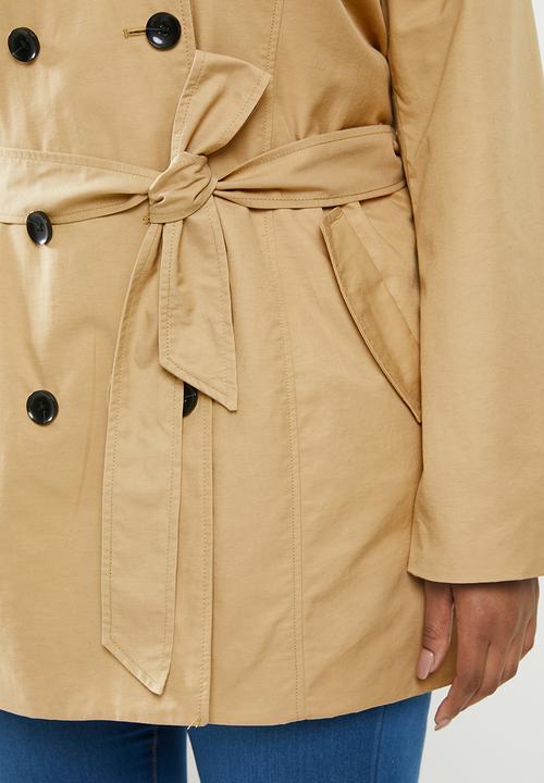 Carmakoma - Ania long trenchcoat - beige