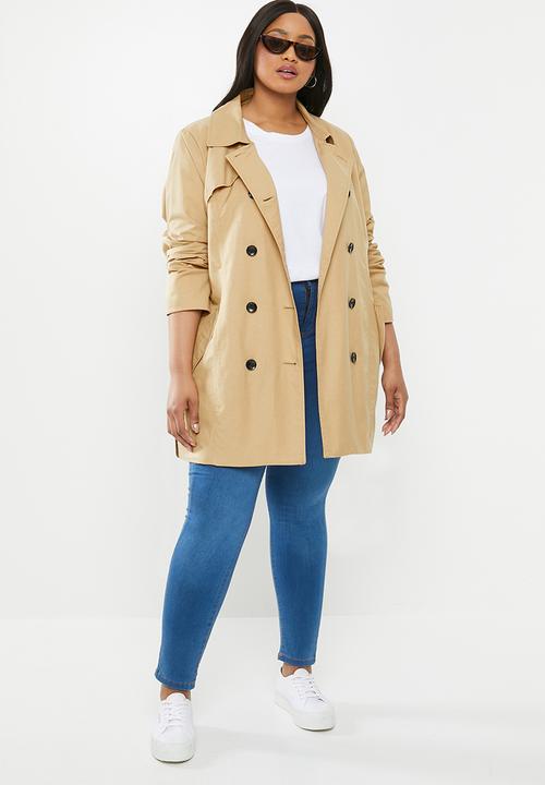 Carmakoma - Ania long trenchcoat - beige