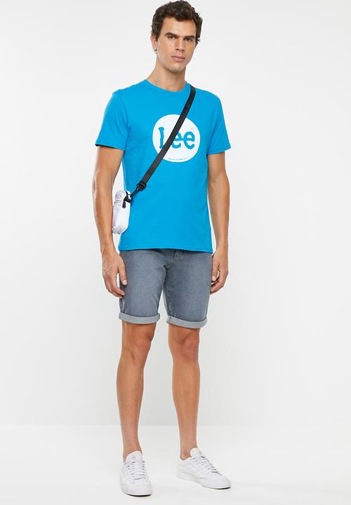 Lee  - Hard circle tee - blue