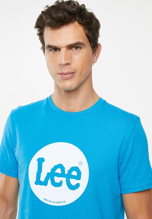 Lee  - Hard circle tee - blue