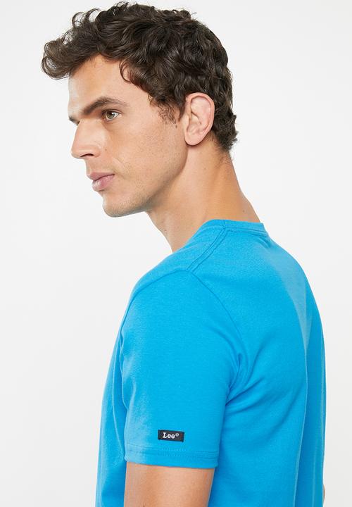 Lee  - Hard circle tee - blue