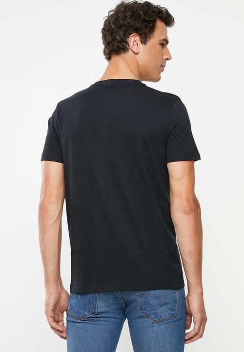 Lee  - Mid chest logo tee - black