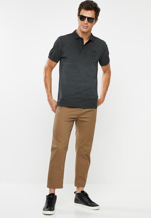 S.P.C.C - Dirty dye golfer - black