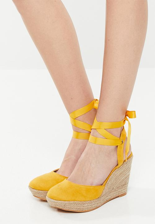 Superbalist - Molly espadrille wedge - yellow
