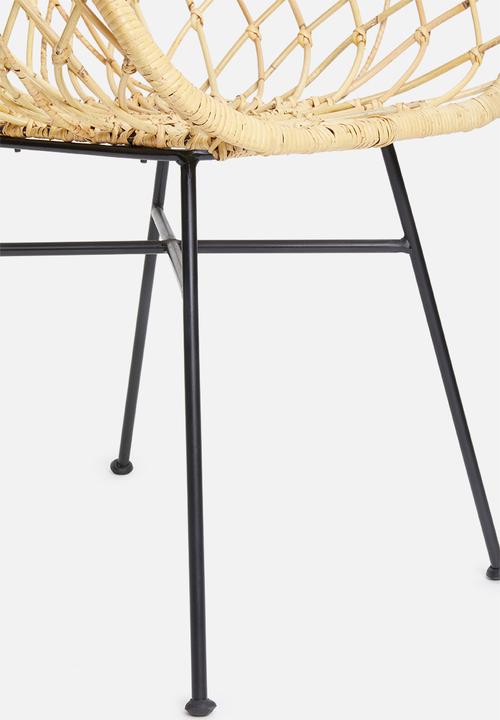 Sixth Floor - Rattan armchair - natural
