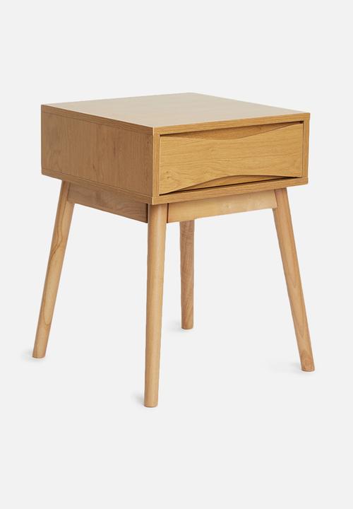 Sixth Floor - Bow bedside table - natural