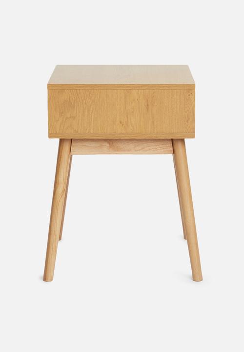 Sixth Floor - Bow bedside table - natural