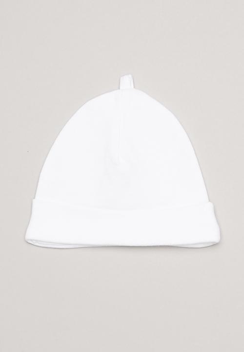 Pop Candy - Hippo & balloons 2 pack beanie - white