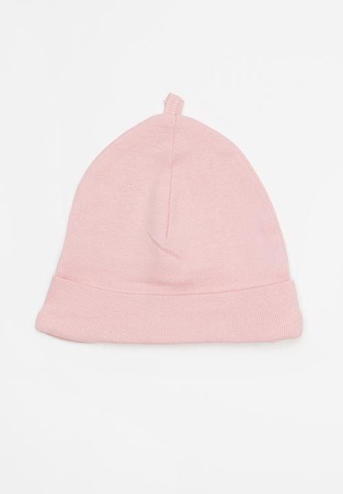 Pop Candy - Bunny print 2 pack beanie - pink