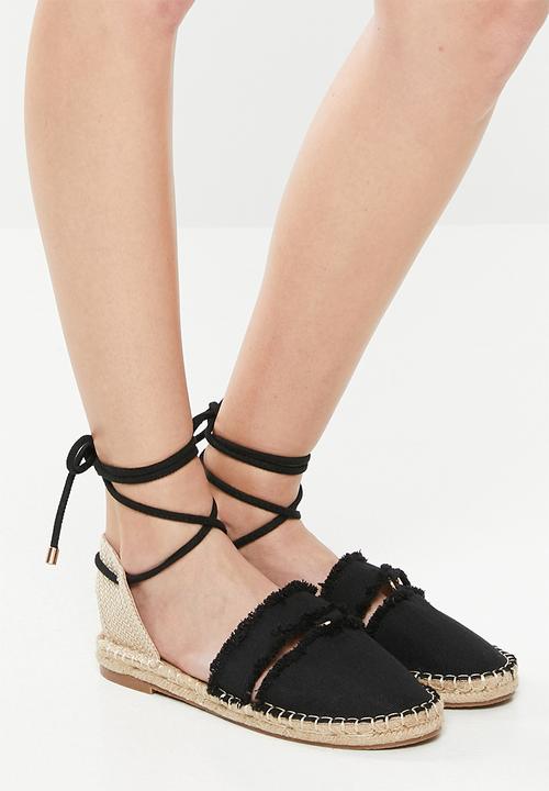 Superbalist - Eve espadrille - black