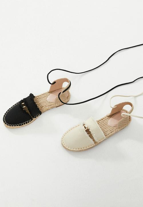 Superbalist - Eve espadrille - black