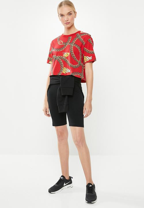 Nike - Nsw glam dunk tee - red