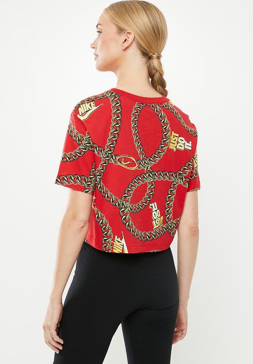 Nike - Nsw glam dunk tee - red
