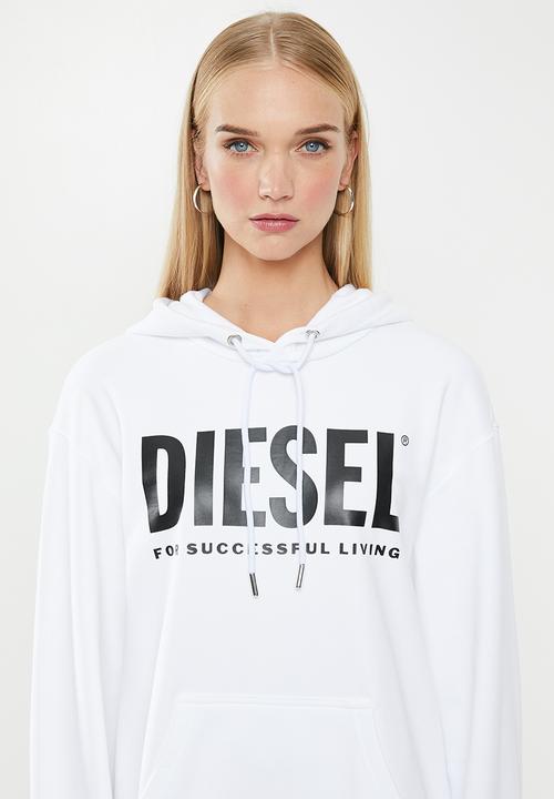 Diesel  - S-crew-division-d felpa - white