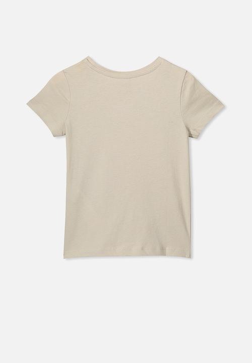 Cotton On - Penelope short sleeve - beige 
